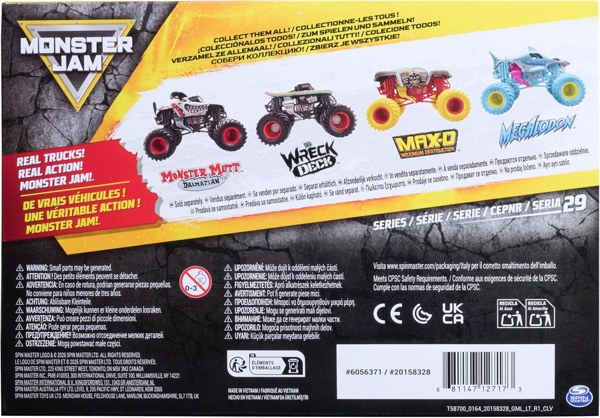 Monster Jam 1:24 Scale Collector Die Cast - Wreck Deck