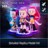 4D Build: K-Pop Demon Hunters - HUNTR/X Chibi 3D Puzzle