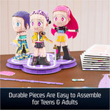 4D Build: K-Pop Demon Hunters - HUNTR/X Chibi 3D Puzzle