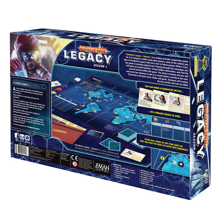 Pandemic - Legacy Season 1 (Blue Edition)