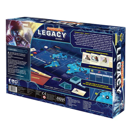 Pandemic - Legacy Season 1 (Blue Edition)