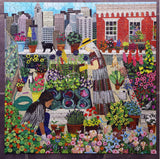 eeBoo: 1000pc Square Puzzle - Urban Gardening