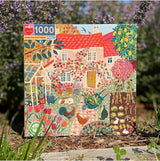 eeBoo: 1000pc Square Puzzle - English Cottage