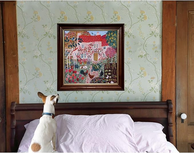 eeBoo: 1000pc Square Puzzle - English Cottage