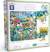 eeBoo: 1000pc Square Puzzle - English Hedgerow