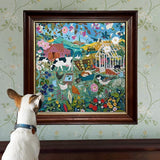 eeBoo: 1000pc Square Puzzle - English Hedgerow