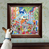 eeBoo: 1000pc Square Puzzle - Marketplace in France