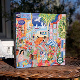 eeBoo: 1000pc Square Puzzle - Marketplace in France
