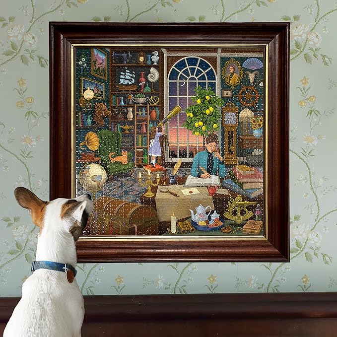 eeBoo: 1000pc Square Puzzle - Alchemists Library