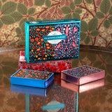 eeBoo: Playing Cards - Birds & Flowers (Set of 2)