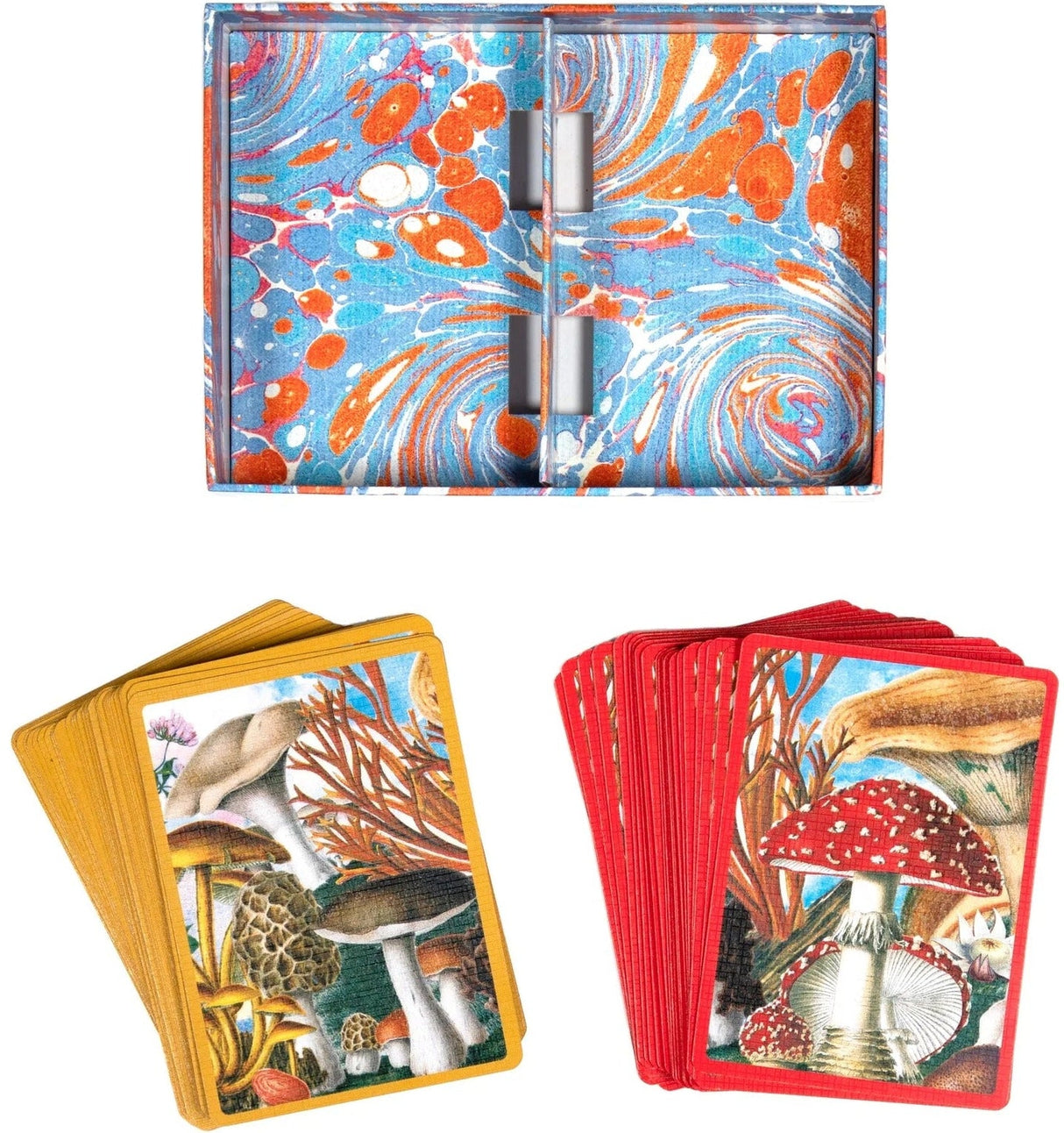 eeBoo: Playing Cards - Mushroom (Set of 2)