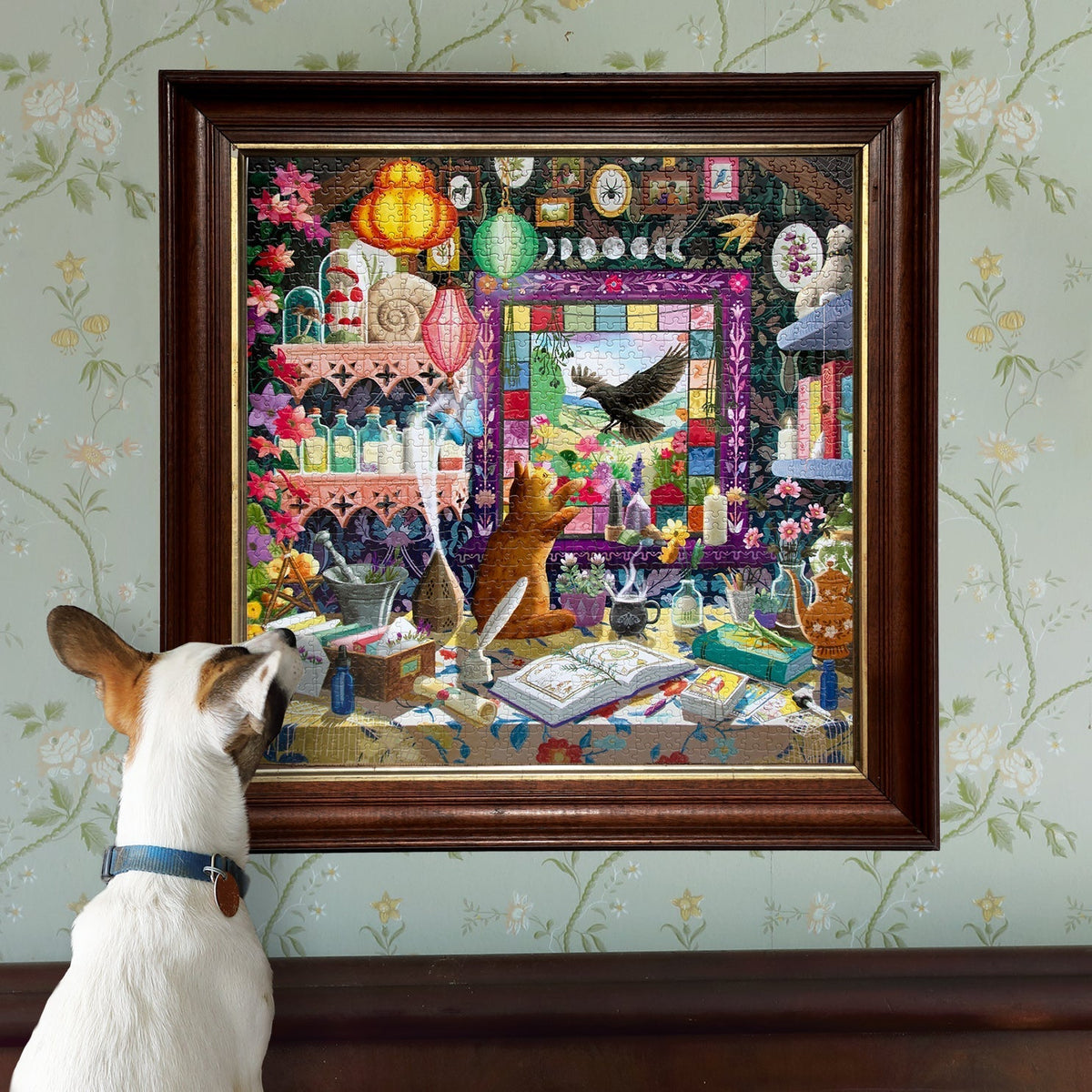 eeBoo: Sorcerer's Workshop Square Puzzle - 1000pc