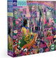 eeBoo: 1000pc Square Puzzle - Cat and the Castle