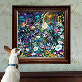 eeBoo: 1000pc Square Puzzle - Moon Garden