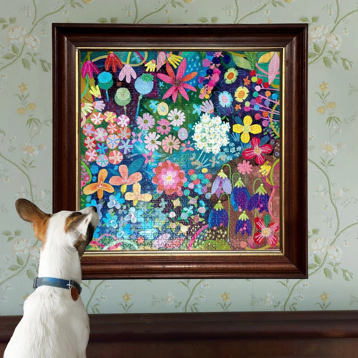 eeBoo: 1000pc Square Puzzle - Seeds & Flowers