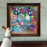 eeBoo: 1000pc Square Puzzle - Seeds & Flowers
