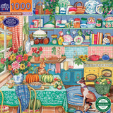 eeBoo: 1000pc Square Puzzle - Harvest Kitchen