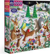 eeBoo: 1000pc Square Puzzle - The Little Tree