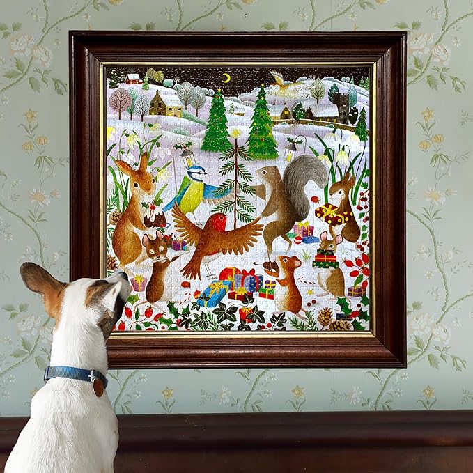 eeBoo: 1000pc Square Puzzle - The Little Tree