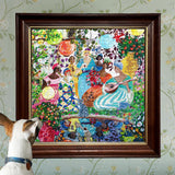 eeBoo: 1000pc Square Puzzle - Garden Party