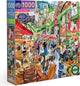 eeBoo: 1000pc Square Puzzle - London Market