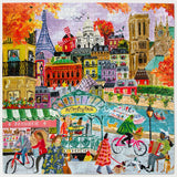 eeBoo: Paris in Autumn Square Puzzle - 1000pc