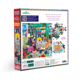 eeBoo: Books & Tea by the Sea Square Puzzle - 1000pc