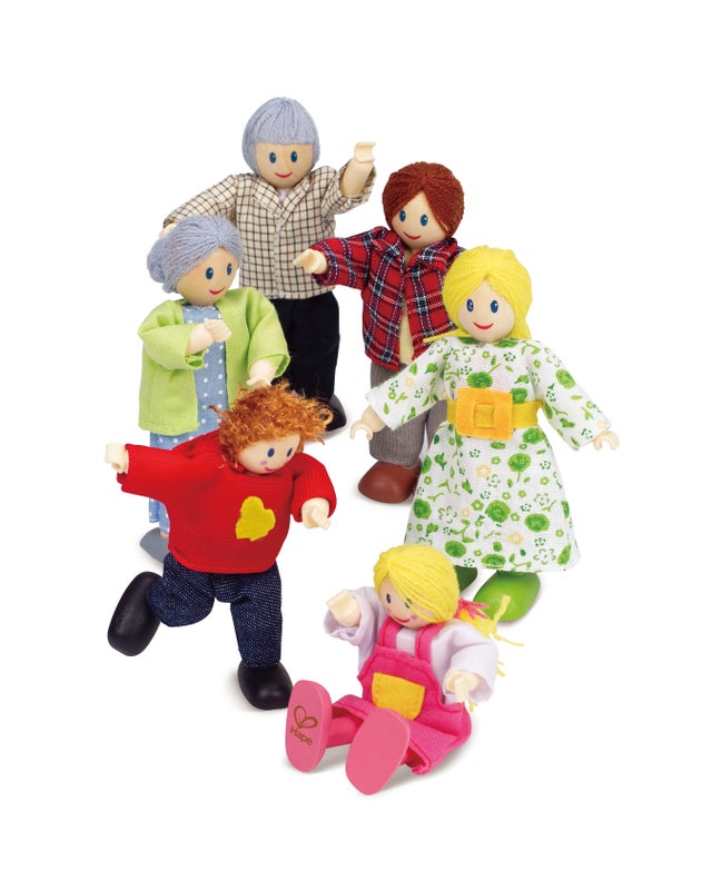Hape: Happy Family of 6 - Caucasian