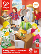 Hape: Happy Family of 6 - Caucasian