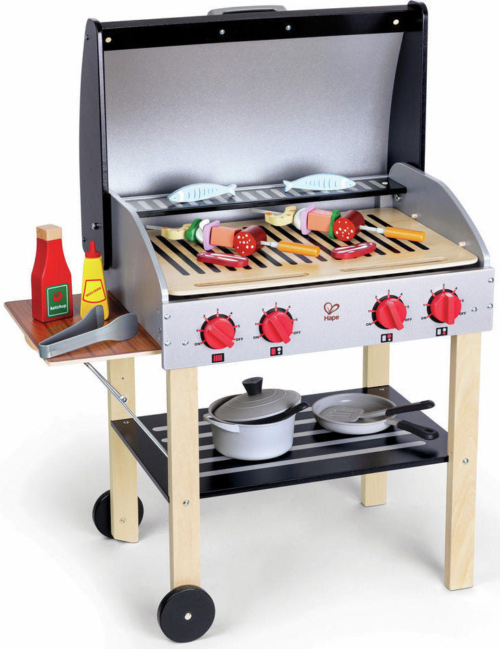 Hape: Play Essentials Gourmet Grill with Food