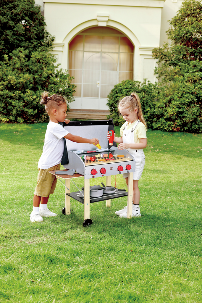 Hape: Play Essentials Gourmet Grill with Food