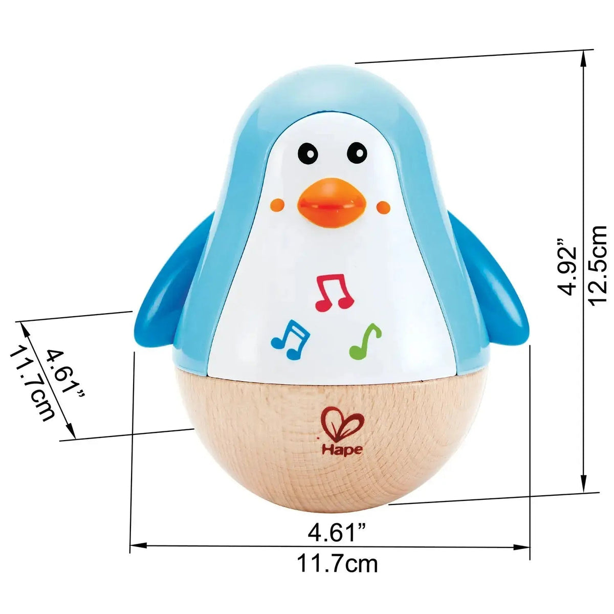 Hape: Penguin Musical Wobbler