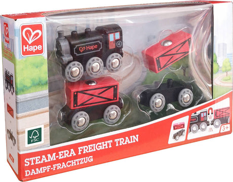 Hape: Steam-Era Freight Train