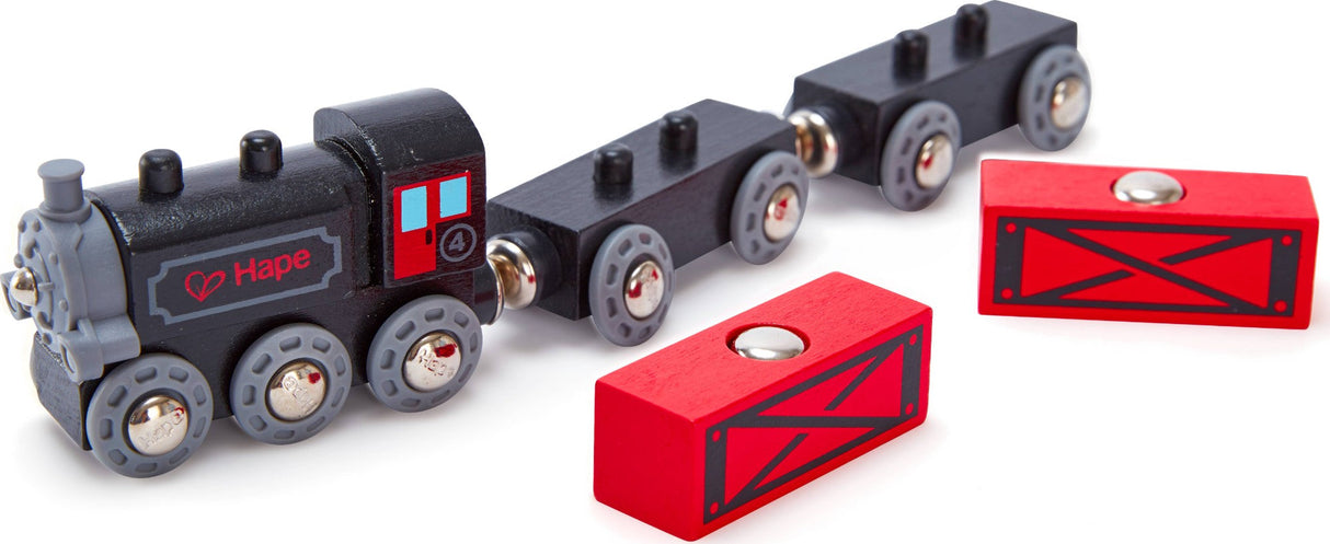 Hape: Steam-Era Freight Train