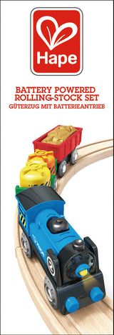 Hape: Battery Powered Rolling-Stock Set
