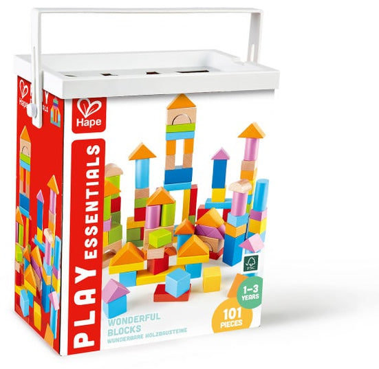 Hape: 101 Beech Blocks