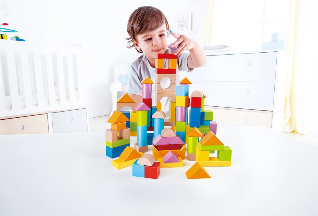Hape: 101 Beech Blocks