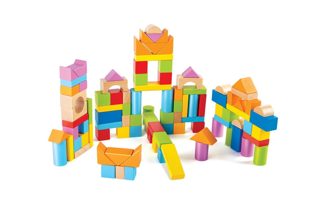 Hape: 101 Beech Blocks