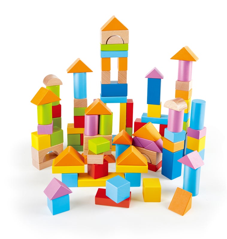 Hape: 101 Beech Blocks