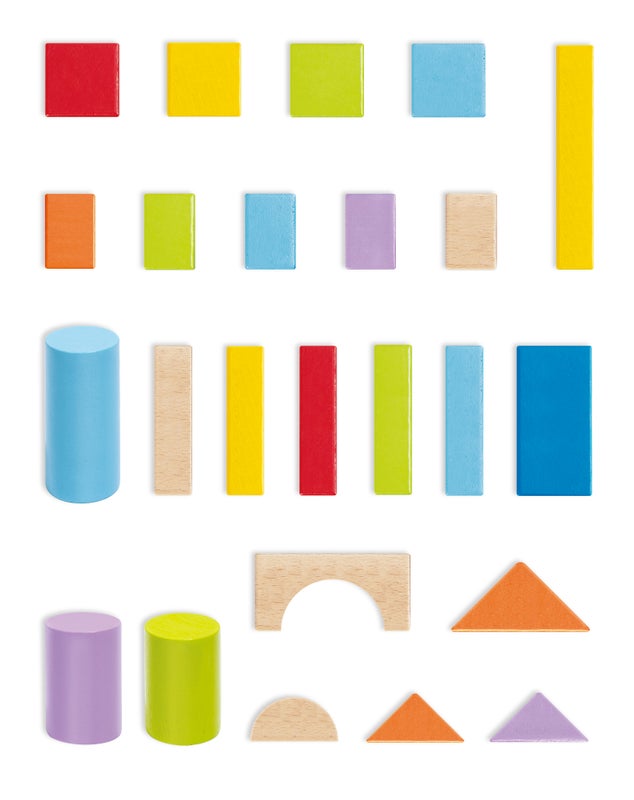 Hape: 101 Beech Blocks