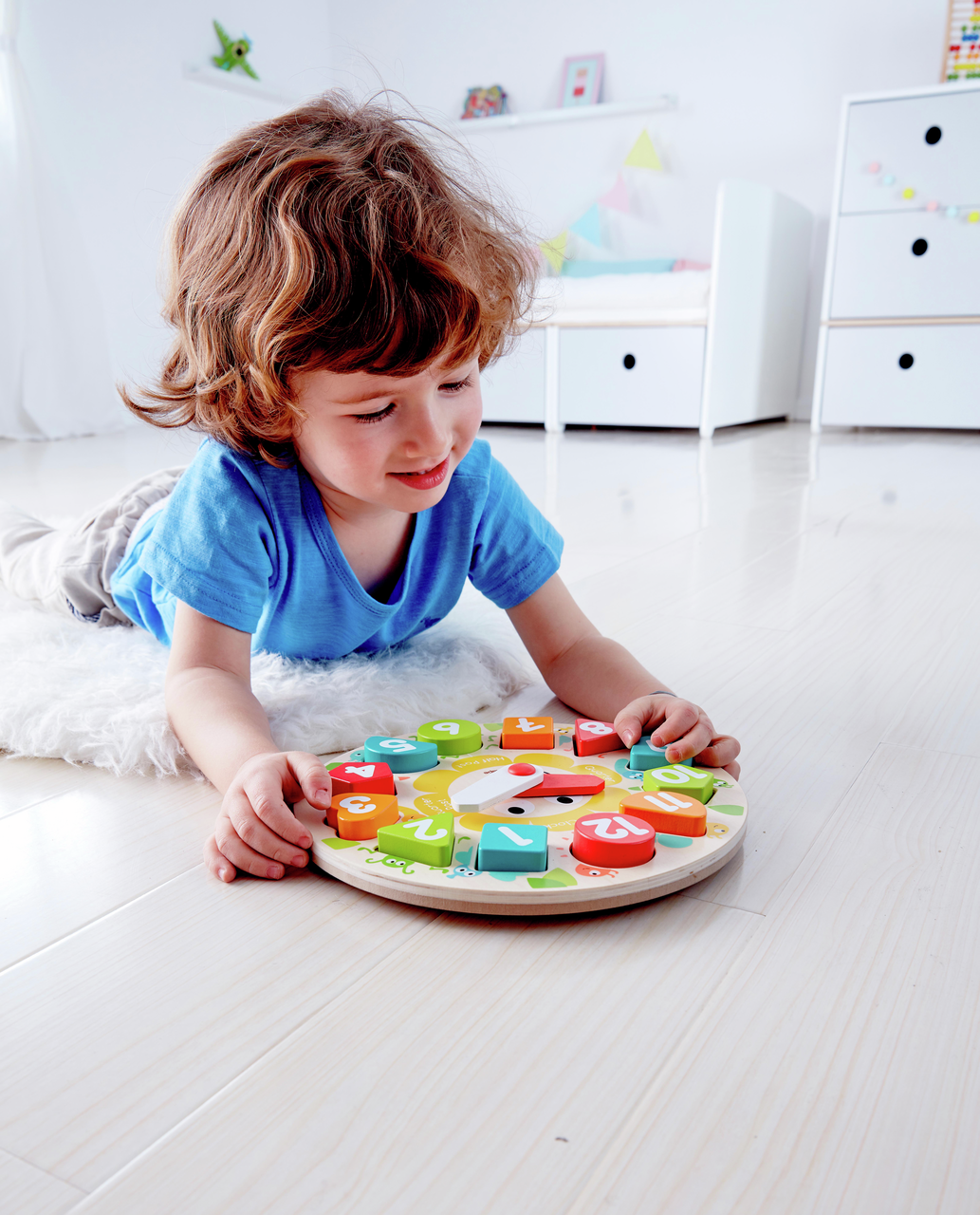 Hape: Chunky Clock Puzzle 13 pieces
