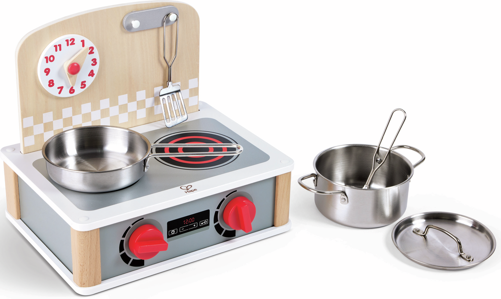 Hape: 2-in-1 Kitchen & Grill Set