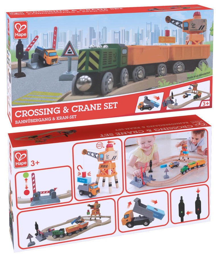 Hape: Crossing & Crane Set
