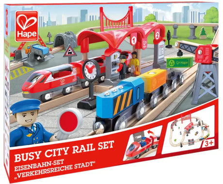 Hape: Busy City Rail Set