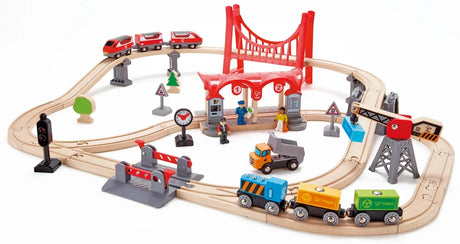 Hape: Busy City Rail Set