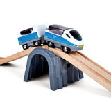 Hape: Passenger Train Figure of 8 Safety Set