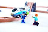Hape: Passenger Train Figure of 8 Safety Set