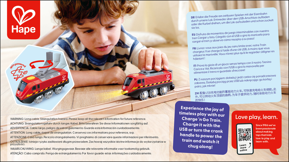 Hape: Charge n Go Train