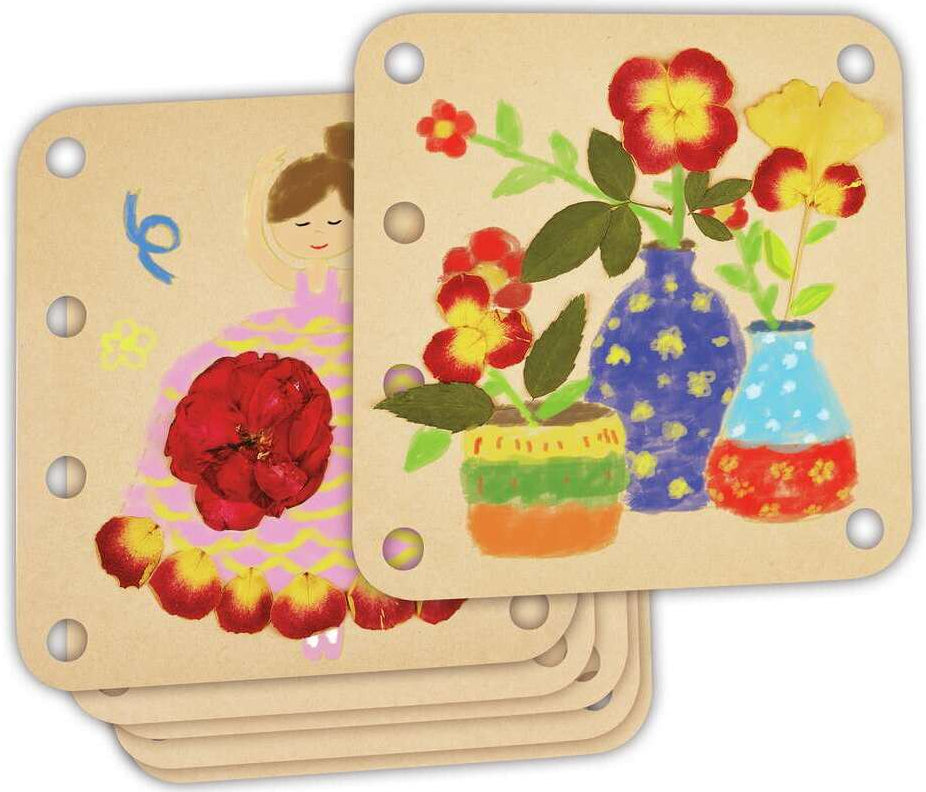 Hape: Flower Press Art DIY Kit