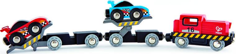 Hape: Race Car Transporter